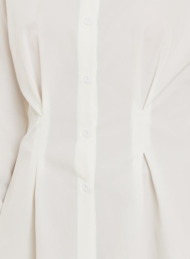 Styli Women White Long Sleeve Shirt - Image 4